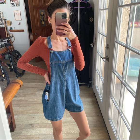🛒✨NWT Roxy denim romper - Picture 6 of 11